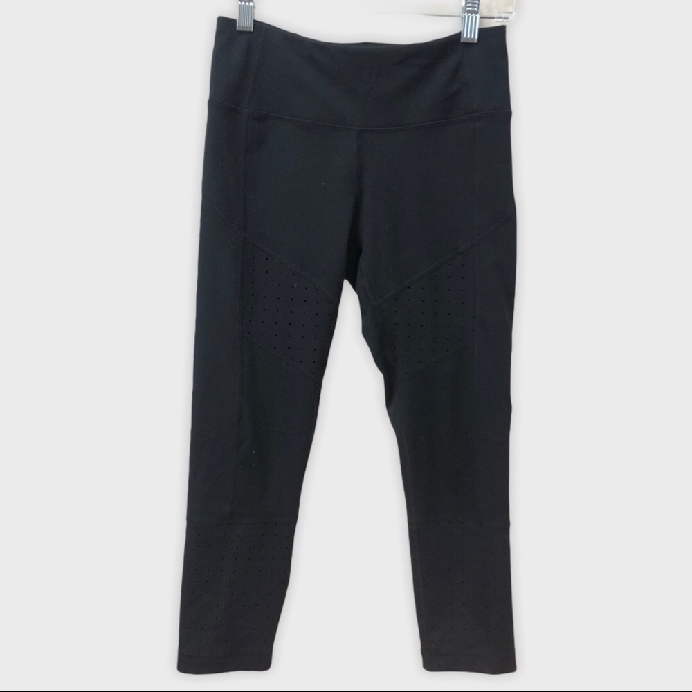Yogalicious black capri legging xs